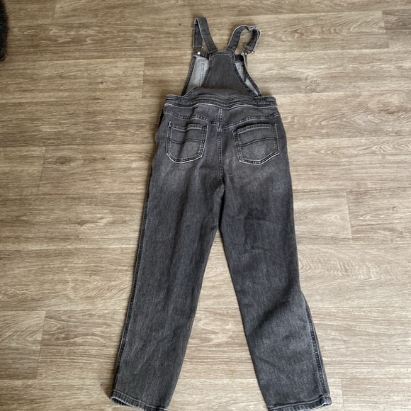 Cat & Jack Girls jeans strech Overalls size 10-12 - Picture 5 of 5